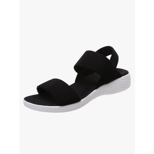 Comfortable Sandals for Women Dressy Summer Fashion Slip on Flat Slipper Sz 6