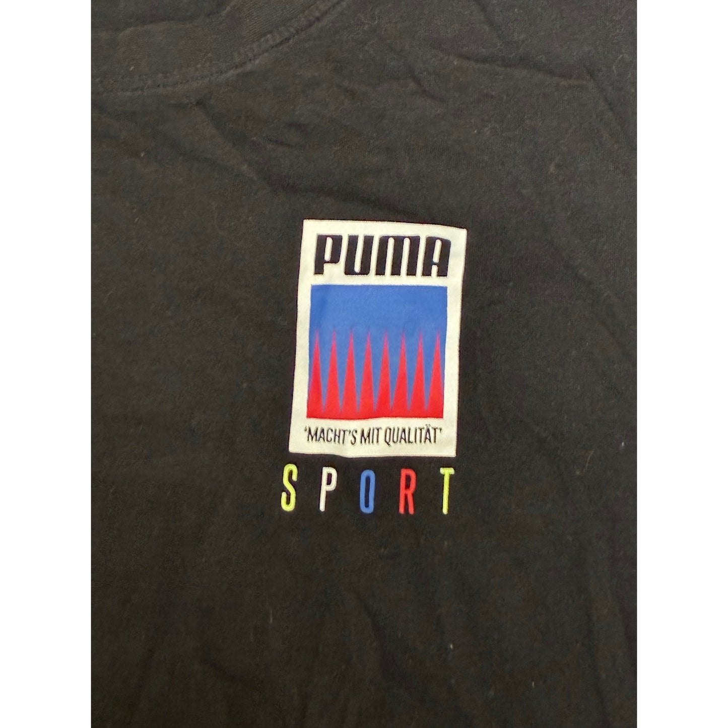 Puma Sports Black Men’s T-Shirt Size 2XL