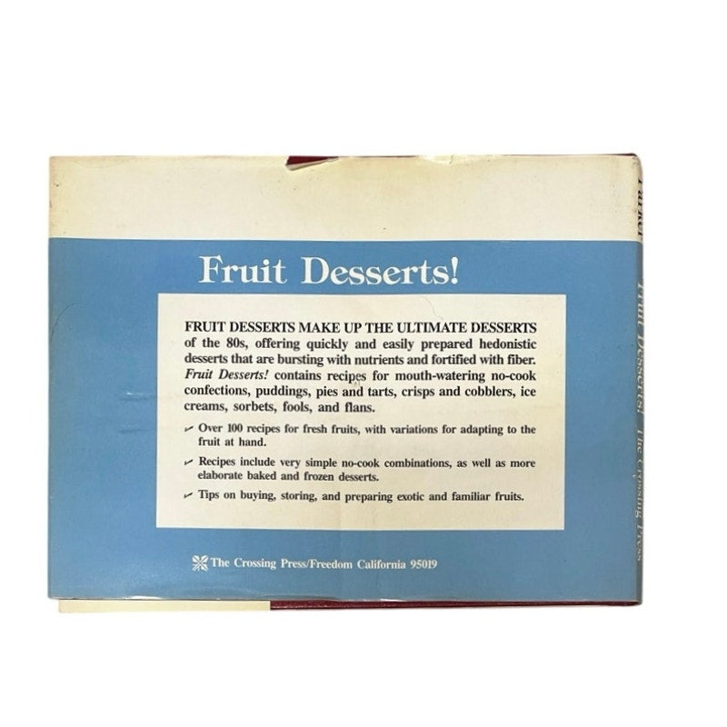 Dorothy Parker
Fruit Desserts Book