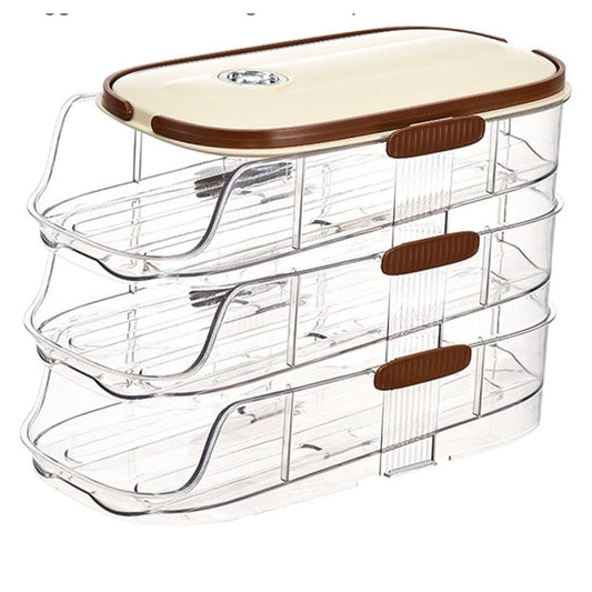 Automatic Egg Roller Organizer Egg Dispenser Auto Rolling Egg Tray Egg Rack