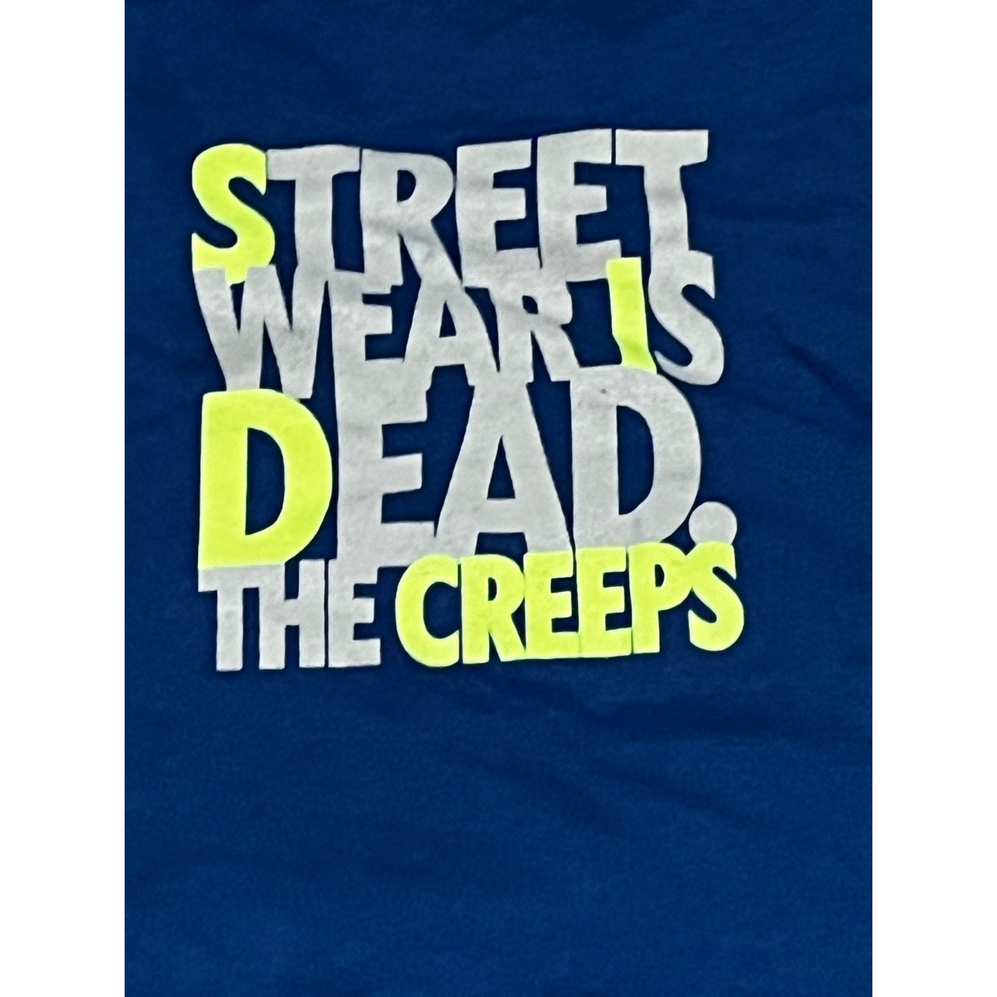 The Creep Blue Men’s Shirt Size Large